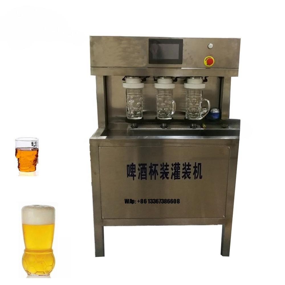 Wine Vodka Beer - Machine de remplissage manuelle de bière