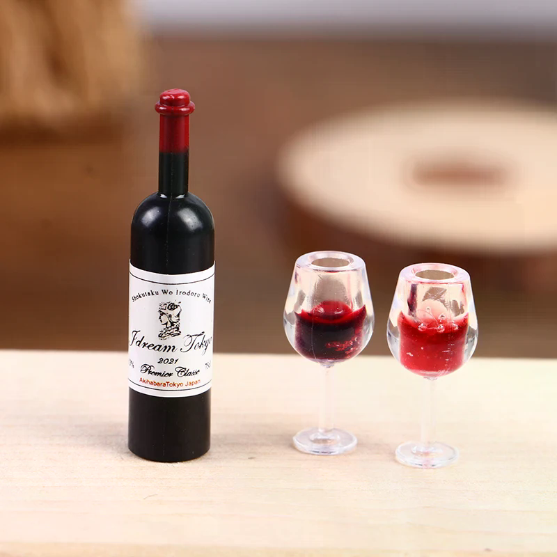 Wine Beer House - Miniature de maison de poupée 1:12,