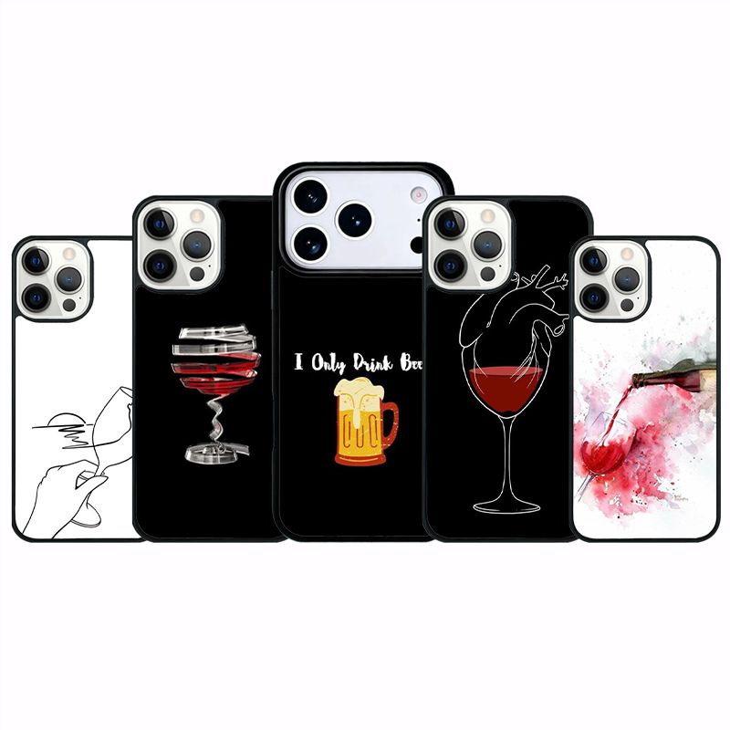Wine Plus Beer - Coque de téléphone pour iPhone 16