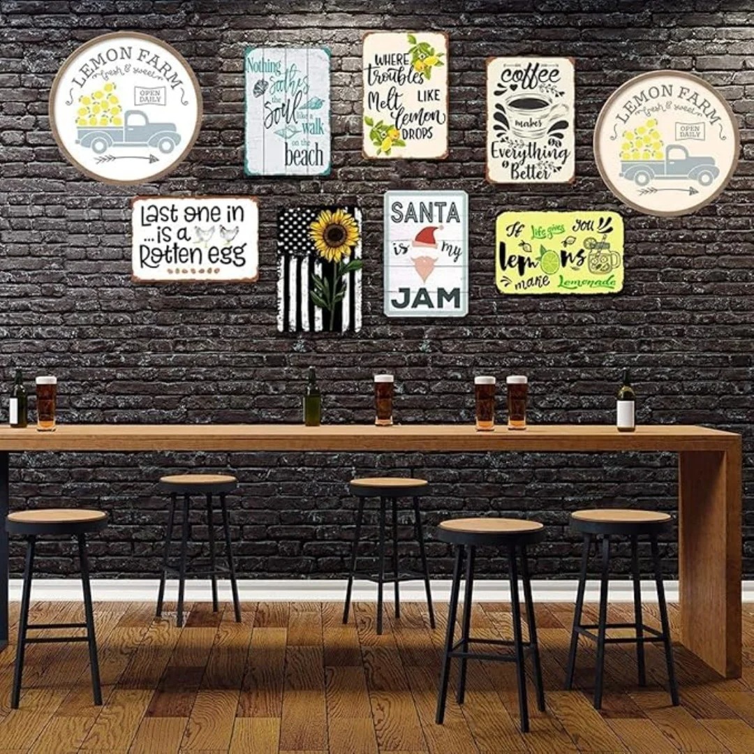 Plaque Métallique CIFbuy pour  - Wine With Beer Name avis et prix