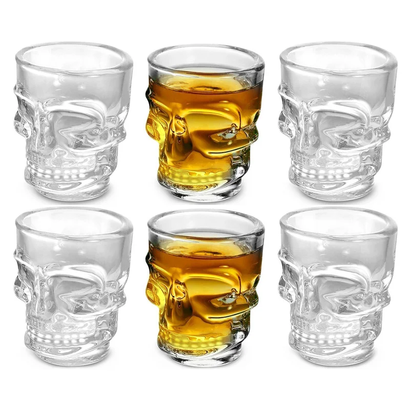Verre à Shot tête de crâne, 1/ - Wine Vodka Beer avis et prix