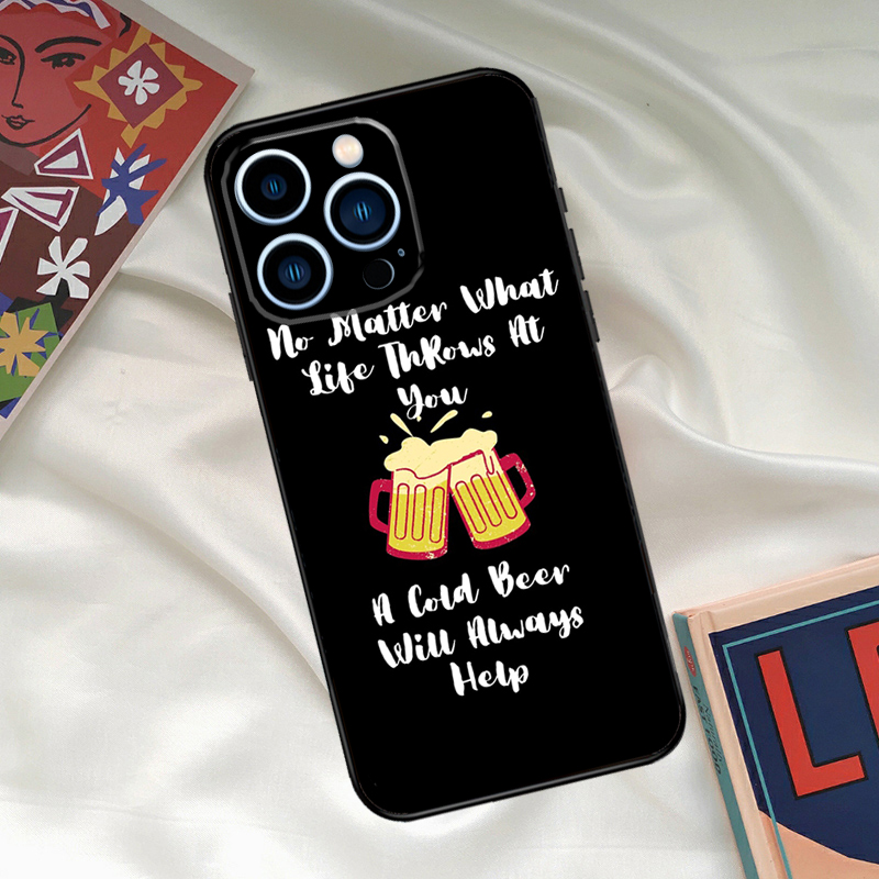 Coque de téléphone pour iPhone - Wine Plus Beer avis et prix