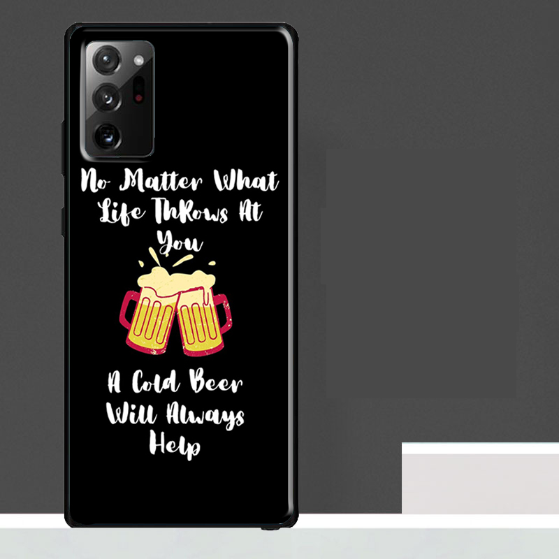 Coque de téléphone pour Samsun - Wine Plus Beer avis et prix