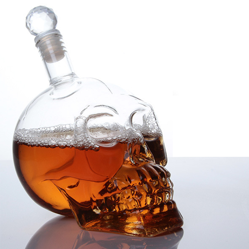 Décanteur tête de mort créatif - Wine Vodka Beer avis et prix