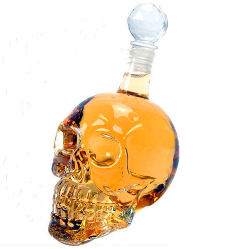 Décanteur tête de mort créatif - Wine Vodka Beer avis et prix