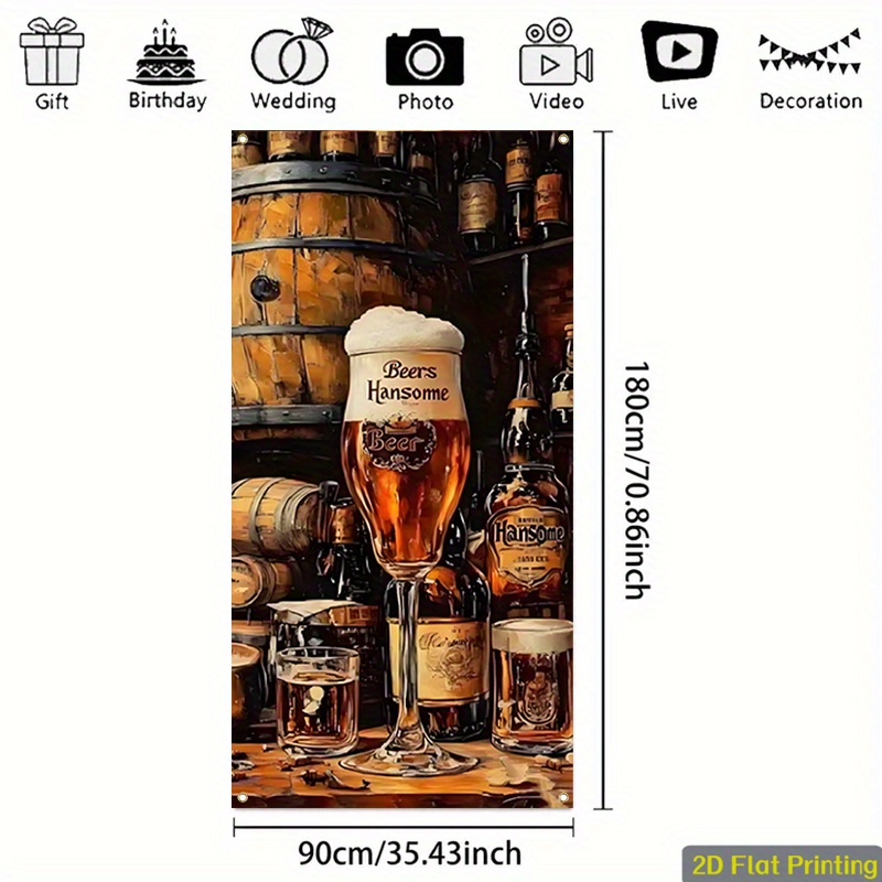 1 bannière publicitaire plate  - Wine Beer House avis et prix