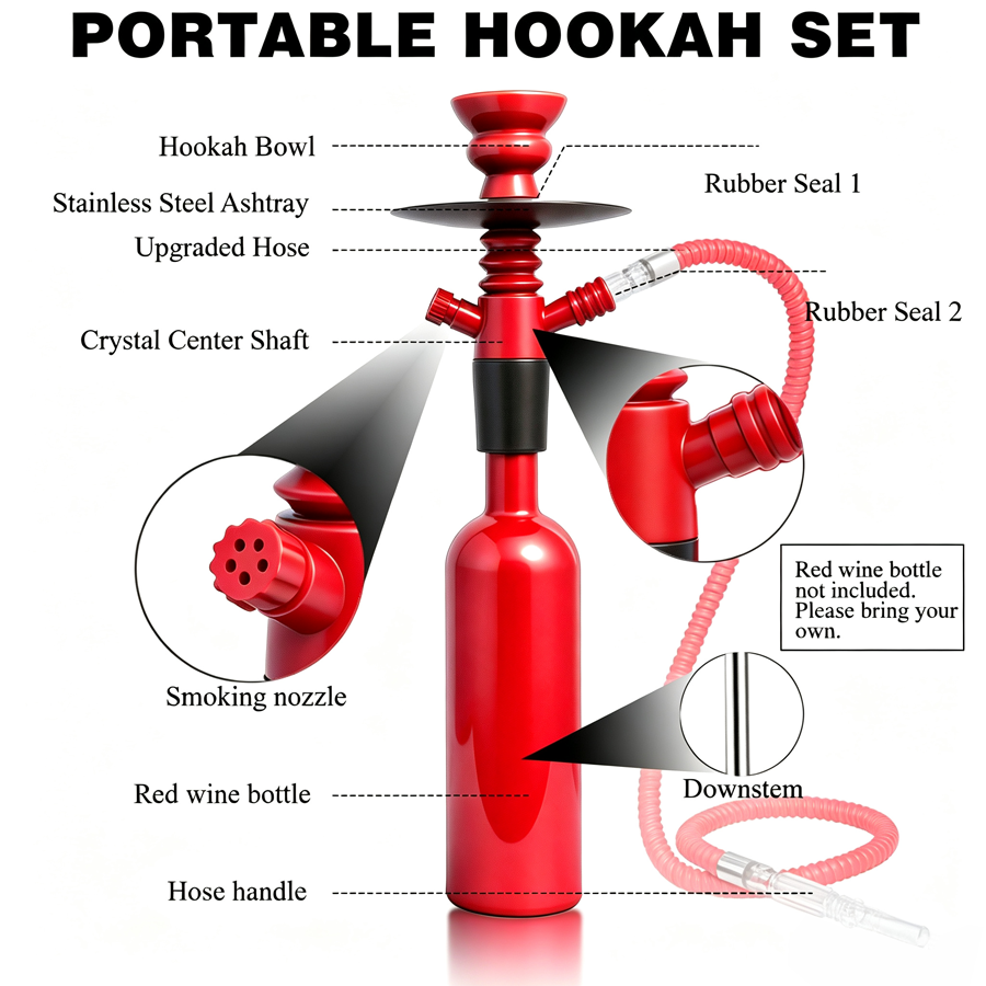 Kit de chicha portable pour bo - Wine Vodka Beer avis et prix