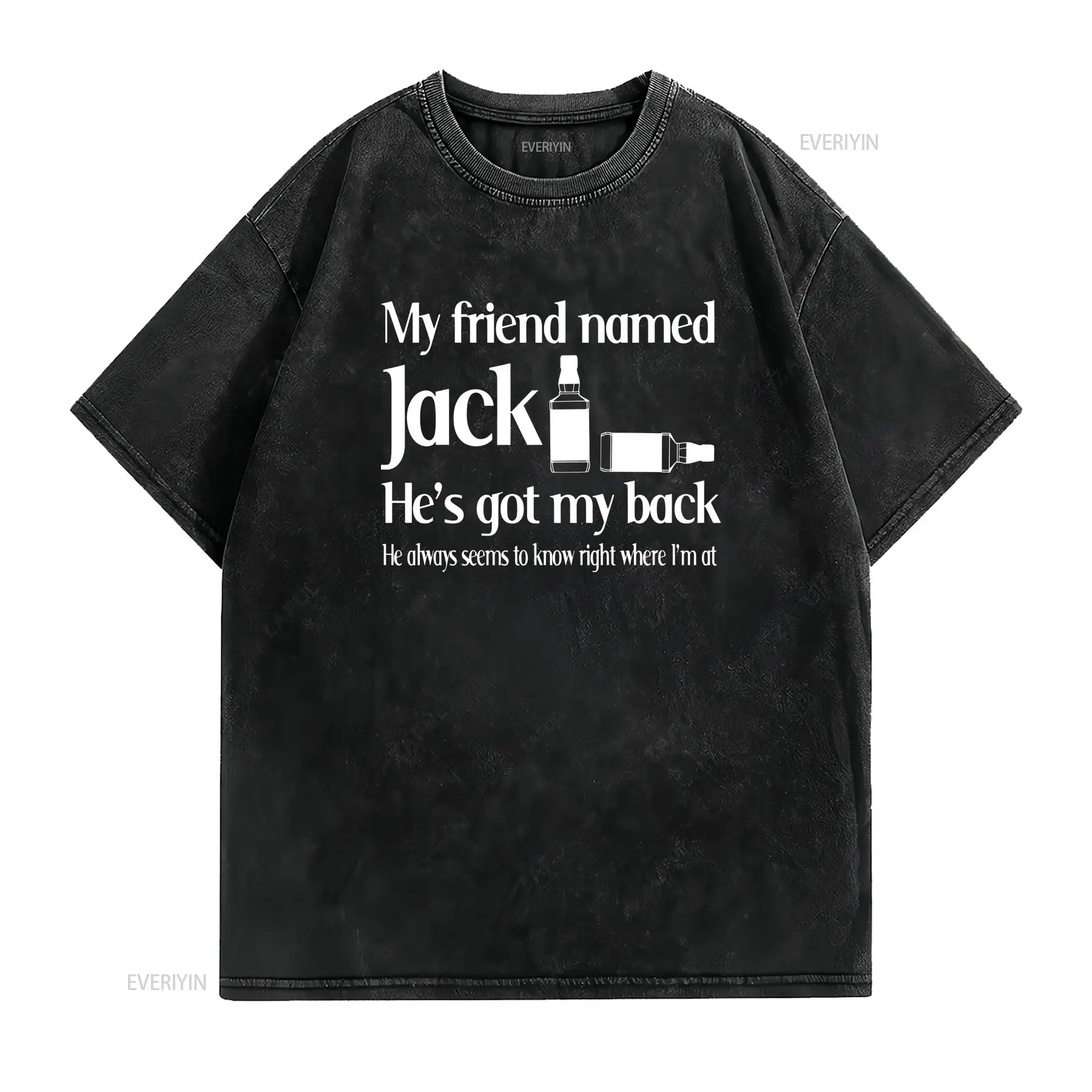 T-shirt avec paroles de chanso - Wine With Beer Name avis et prix